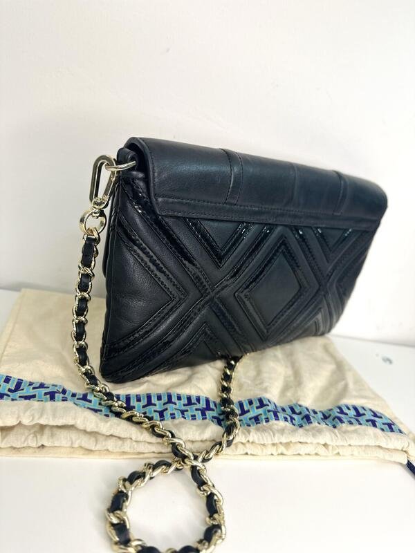 Bolsa cruzada de piel Tory Burch