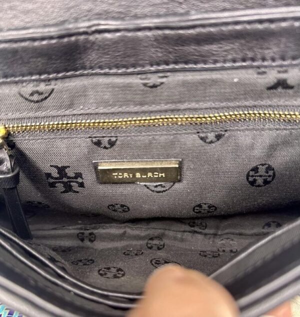 Bolsa cruzada de piel Tory Burch