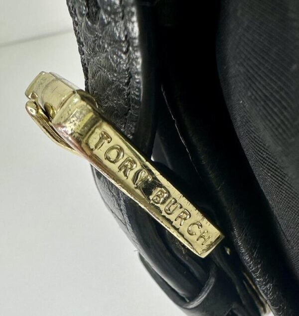 Mochila de piel con tela