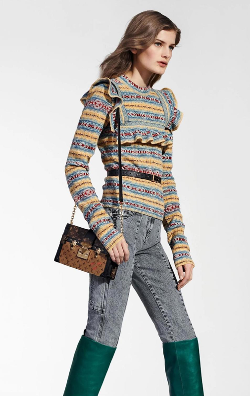 Bolsa trunk cruzada monograma